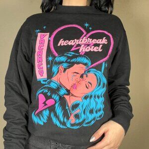 NEW Tragic Girls Heartbreak Hotel Sweatshirt - Female Independent Artist SMALL
